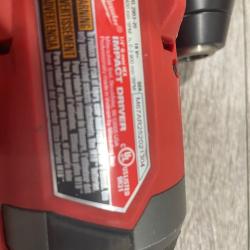 AS-IS Milwaukee FUEL 18V Lithium-Ion Brushless Cordless Hammer Drill and Impact Driver Combo Kit