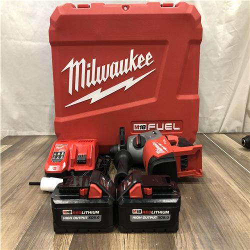 AS-IS Milwaukee FUEL 18V Lithium-Ion Brushless 1 in. Cordless SDS-Plus Rotary Hammer Kit
