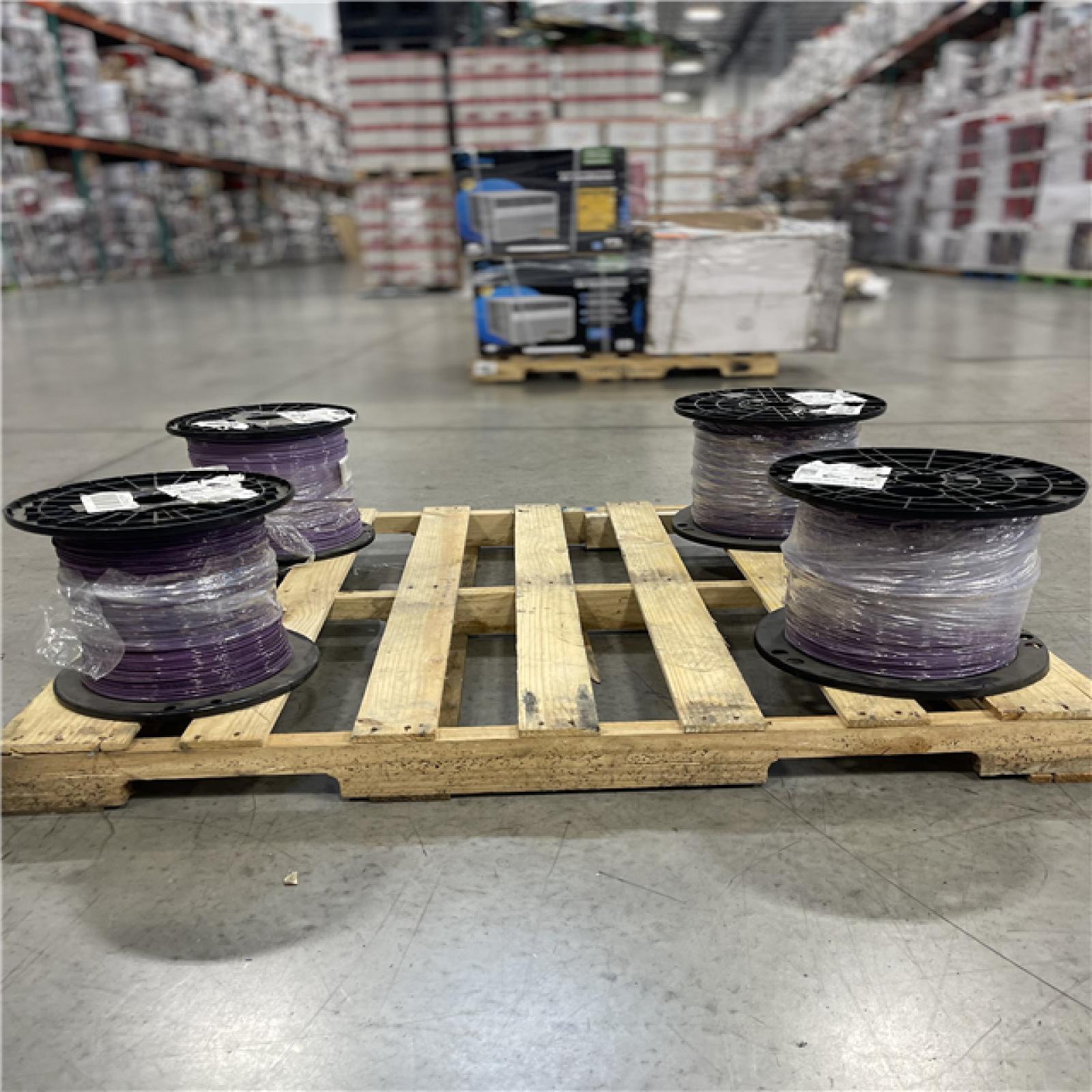 DALLAS LOCATION - Southwire PURPLE MIXED WIRE PALLET-(4 UNITS)
