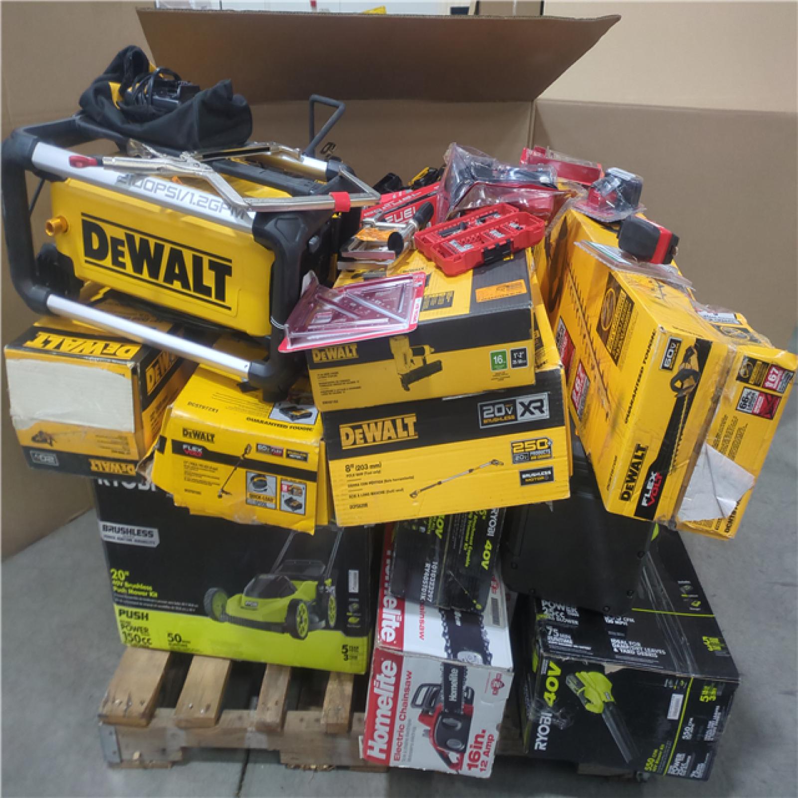 CALIFORNIA AS-IS TOOL PALLET