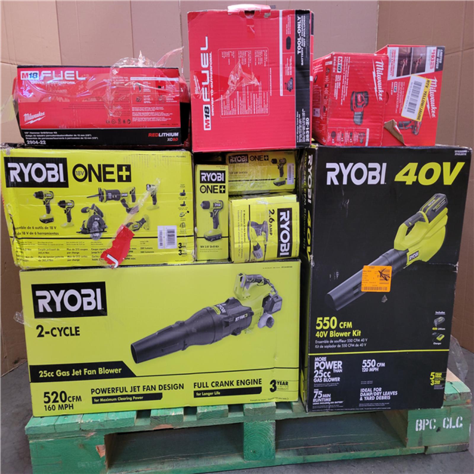 CALIFORNIA AS-IS TOOL PALLET