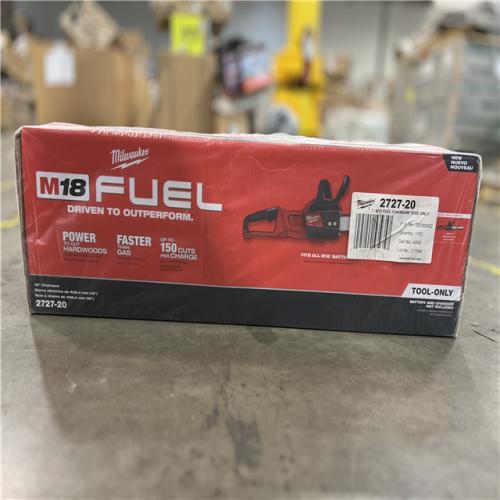 NEW! - Milwaukee M18 FUEL 16 in. 18V Lithium-Ion Brushless Battery Chainsaw (Tool-Only)
