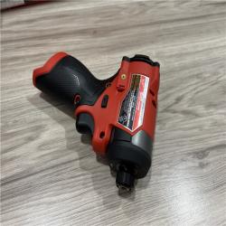AS-IS Milwaukee  FUEL 12-Volt Lithium-Ion Brushless Cordless 1/4 in. Hex Impact Driver Compact Kit