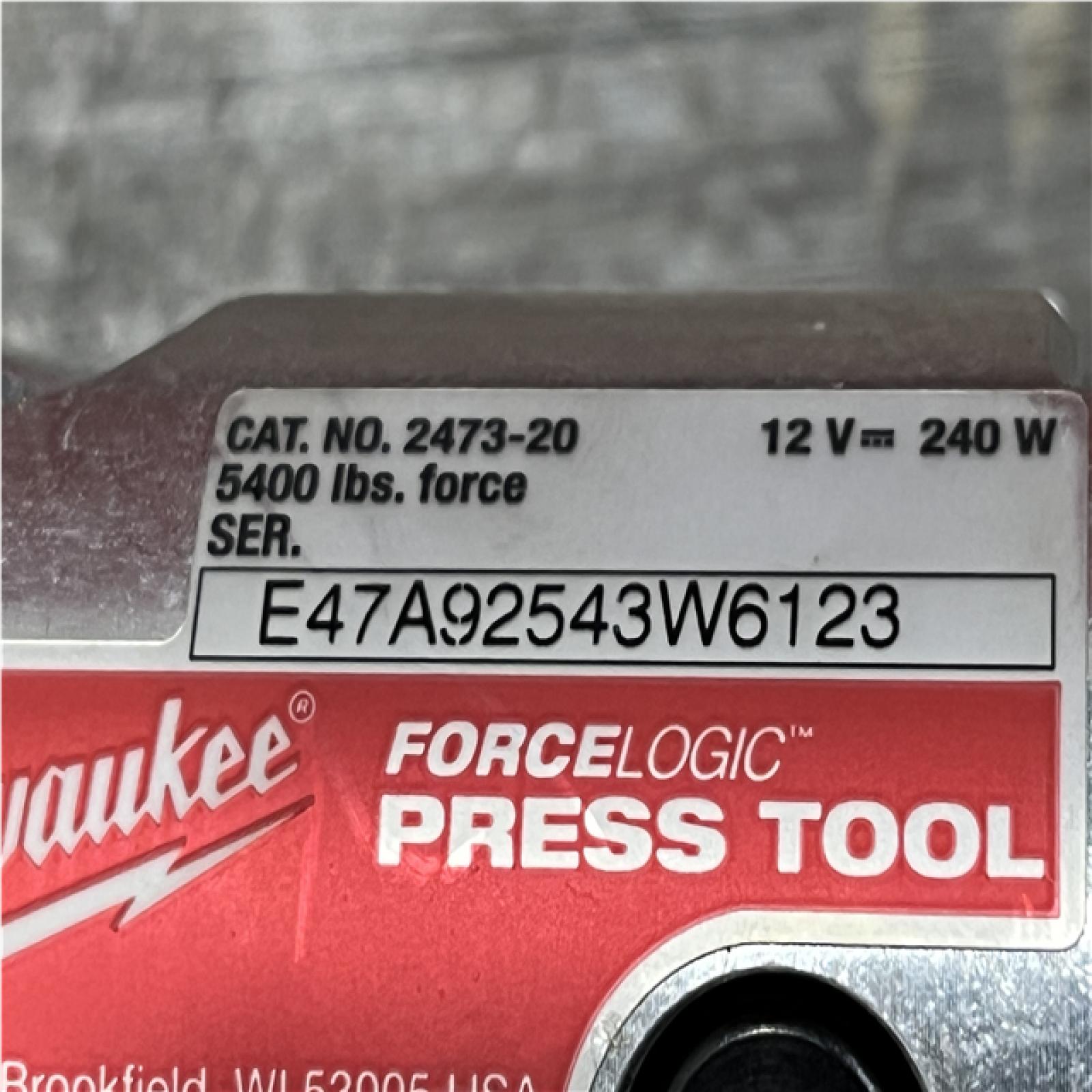 AS-IS Milwaukee 12-Volt Lithium-Ion Force Logic Cordless Press Tool Kit