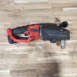 HOUSTON LOCATION - AS-IS Milwaukee FUEL 18V Lithium-Ion Brushless Cordless GEN 2 SUPER HAWG 1/2 in. Right Angle Drill (Tool-Only)