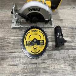 AS-IS DEWALT 20V MAX Cordless Brushless 6-1/2 in. Sidewinder Style Circular Saw (Tool Only)