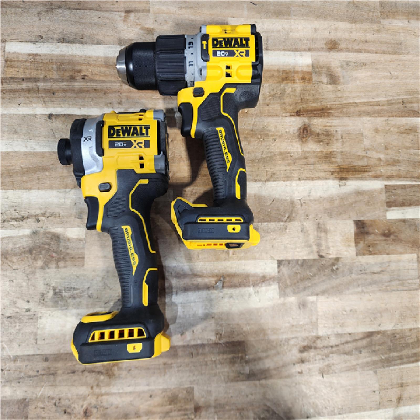 HOUSTON LOCATION - AS-IS DEWALT 2 TOOL COMBO KIT W/ (2) BATTERY & CHARGER