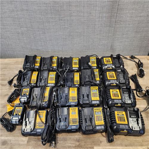HOUSTON LOCATION - AS-IS DEWALT BATTERY CHARGER PACK QTY - 20