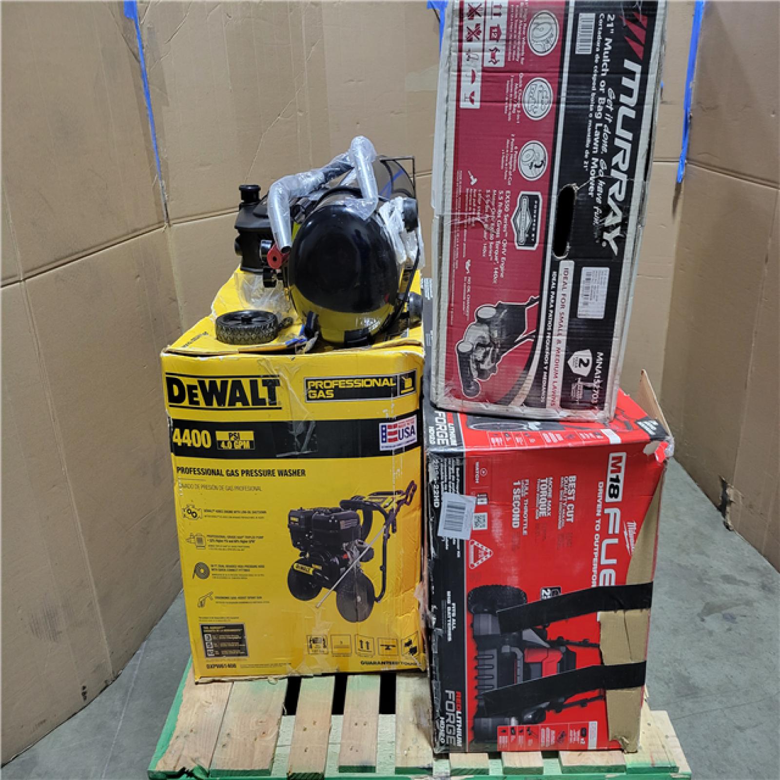 CALIFORNIA AS-IS OUTDOOR POWER EQUIPMENT