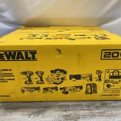 NEW - DEWALT 20V MAX Lithium-Ion Cordless 9-Tool Combo Kit