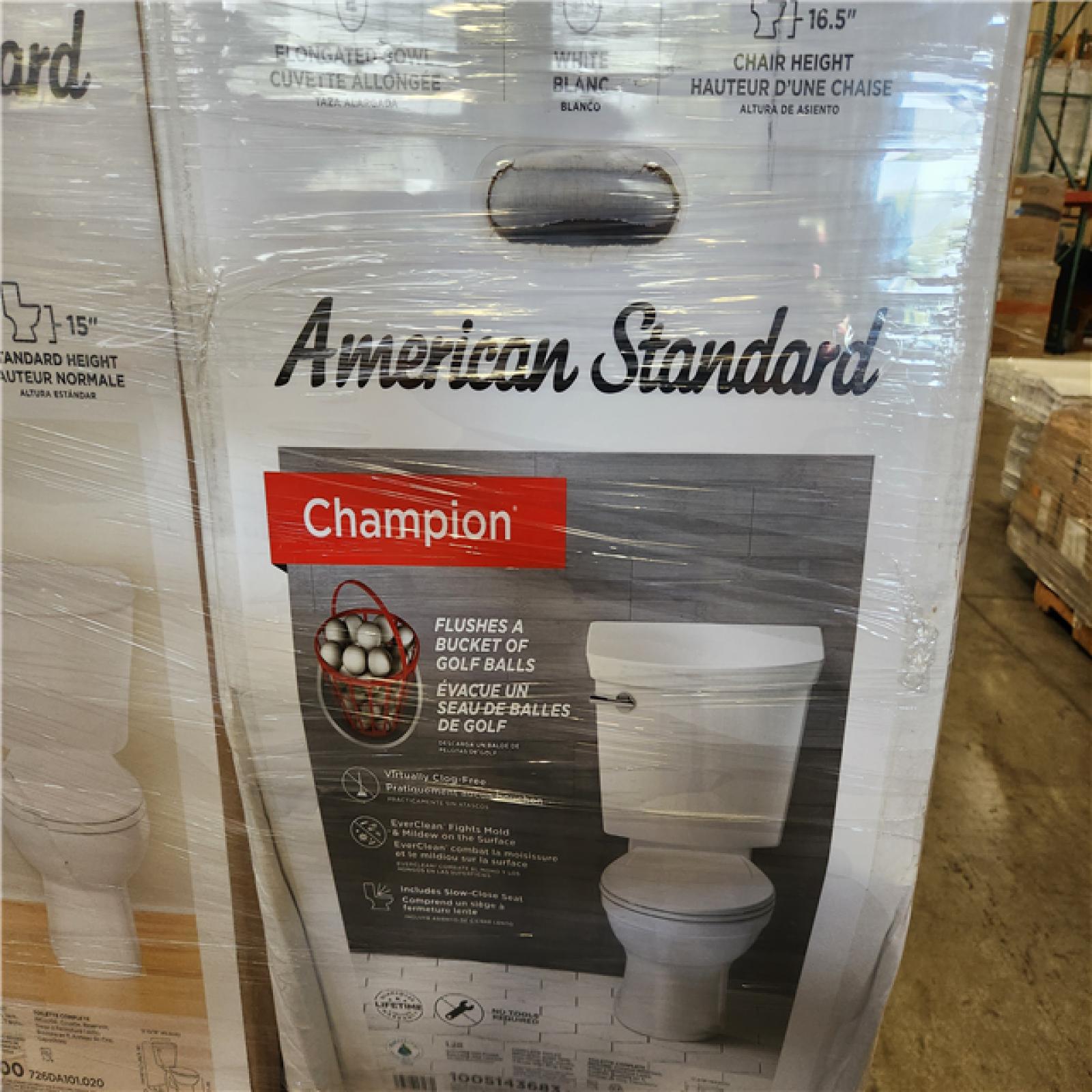 Phoenix Location AS-IS Mixed American Standard Toilet Pallet (6-Total)