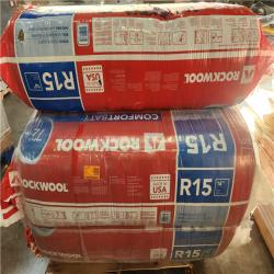 Phoenix NEW ROCKWOOL R-15 Comfortbatt 3-1/2 in. x 15 in. x 47 in. Fire Resistant Stone Wool Insulation Batt (298 sq. ft.)