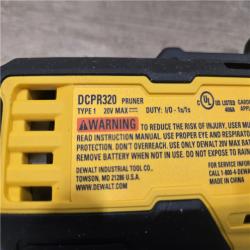 AS-IS DEWALT 20V MAX Cordless Pruner Kit