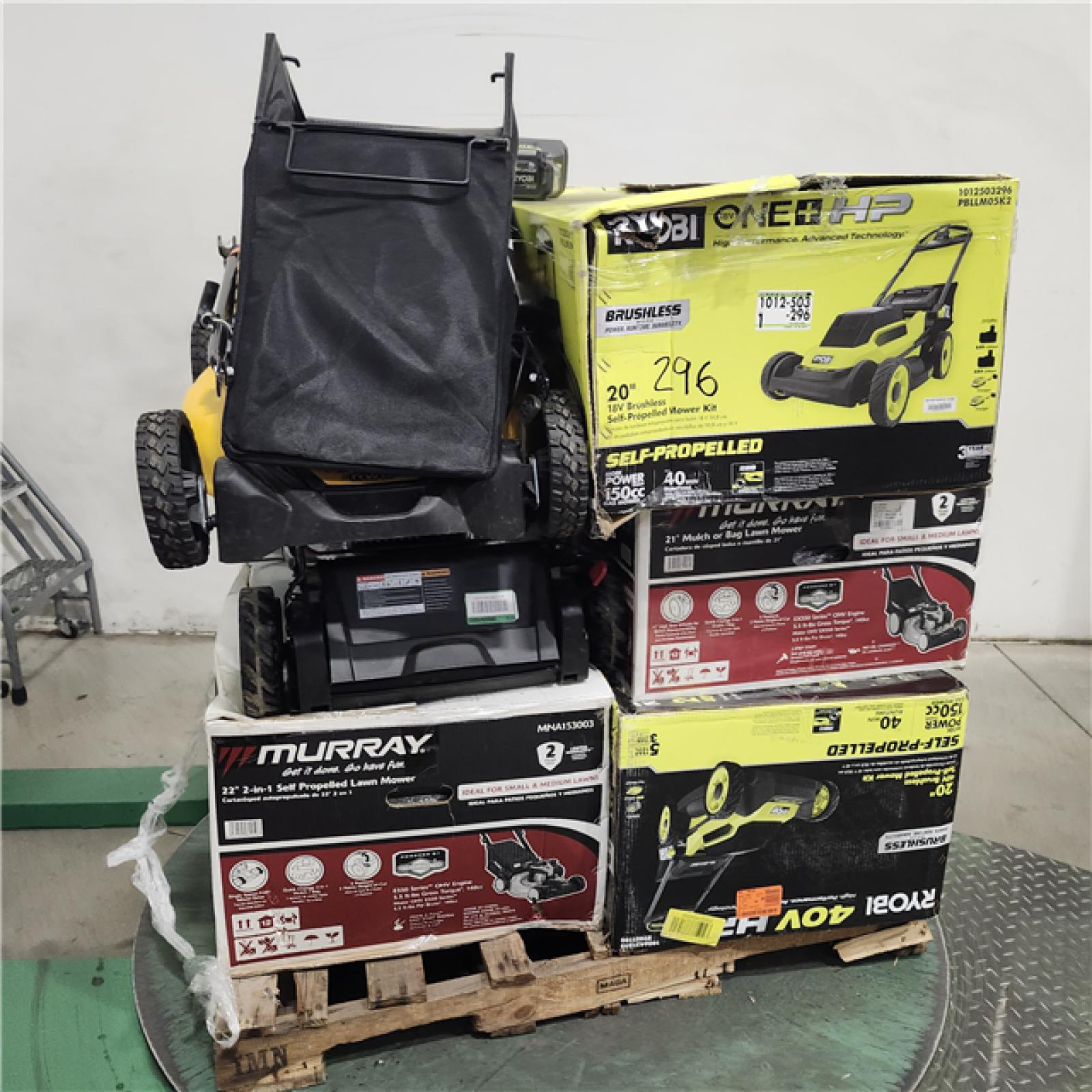 Dallas Location - As-Is Lawn Mower Pallet
