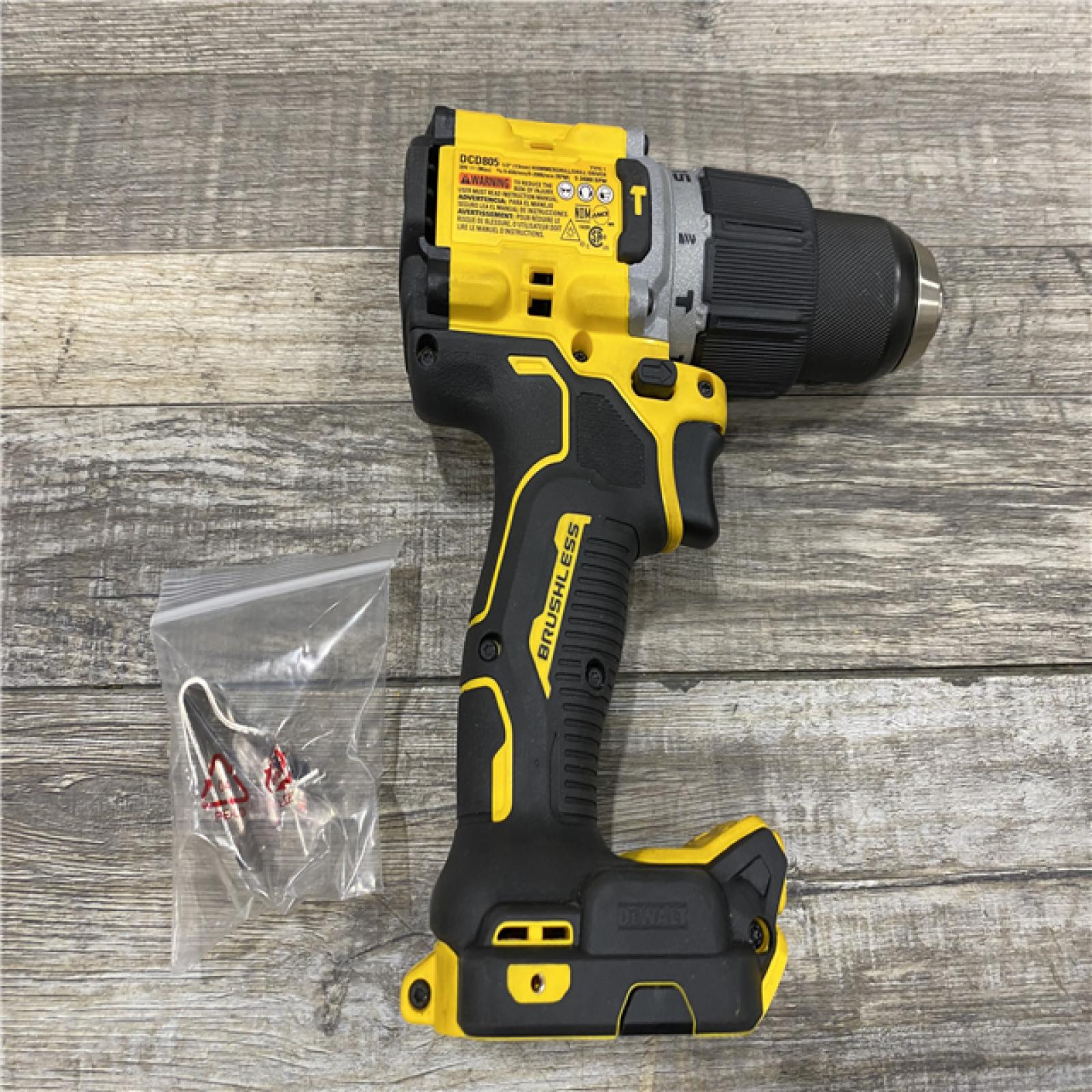 AS-IS DEWALT 20V Compact Cordless 1/2 in. Hammer Drill (Tool-Only)