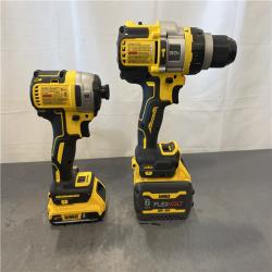 AS-IS - DEWALT 20V MAX Cordless Brushless Hammer Drill/Driver 2 Tool Combo Kit