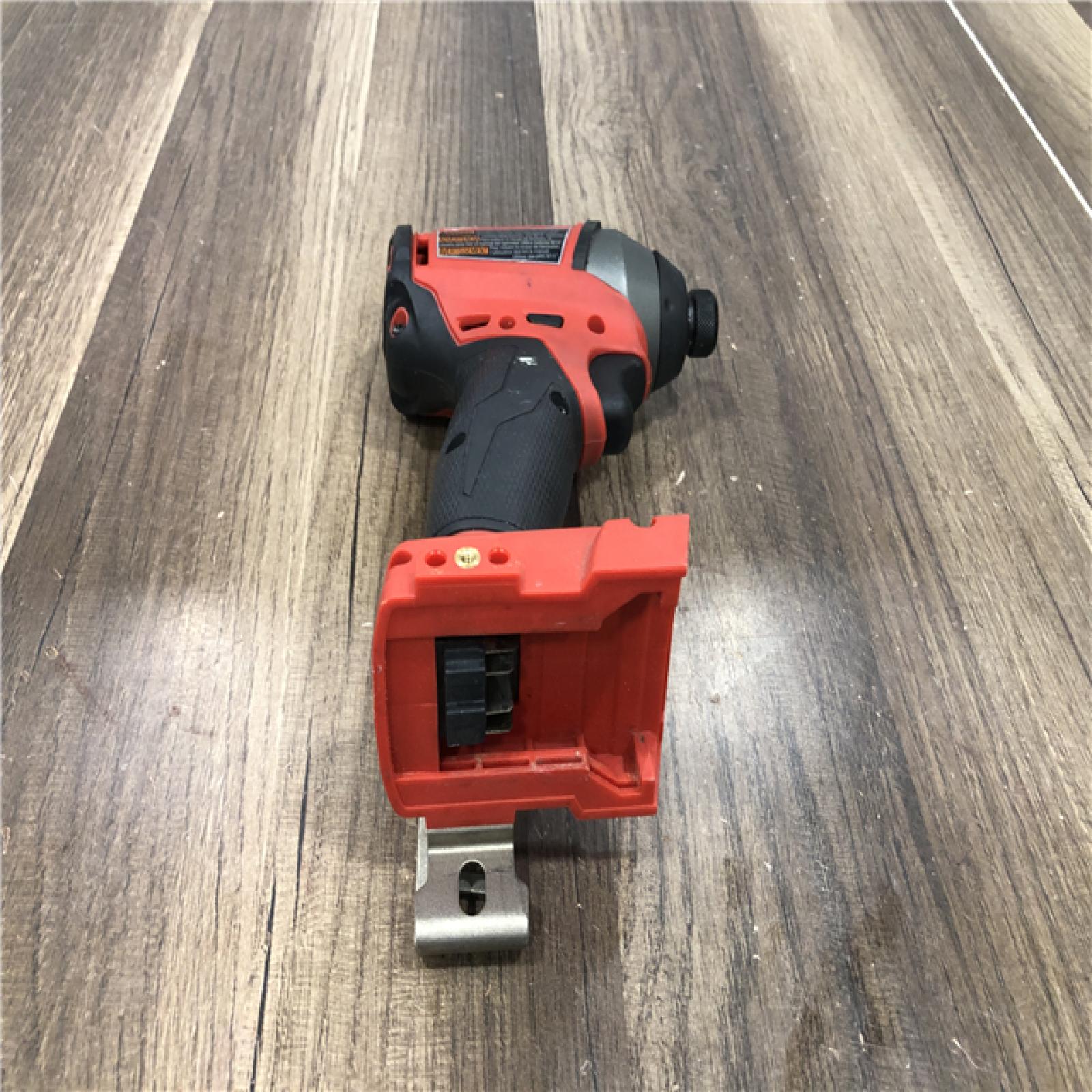 AS-IS Milwaukee FUEL 18-Volt Lithium-Ion Brushless Cordless 1/4 in. Hex Impact Driver (Tool-Only)