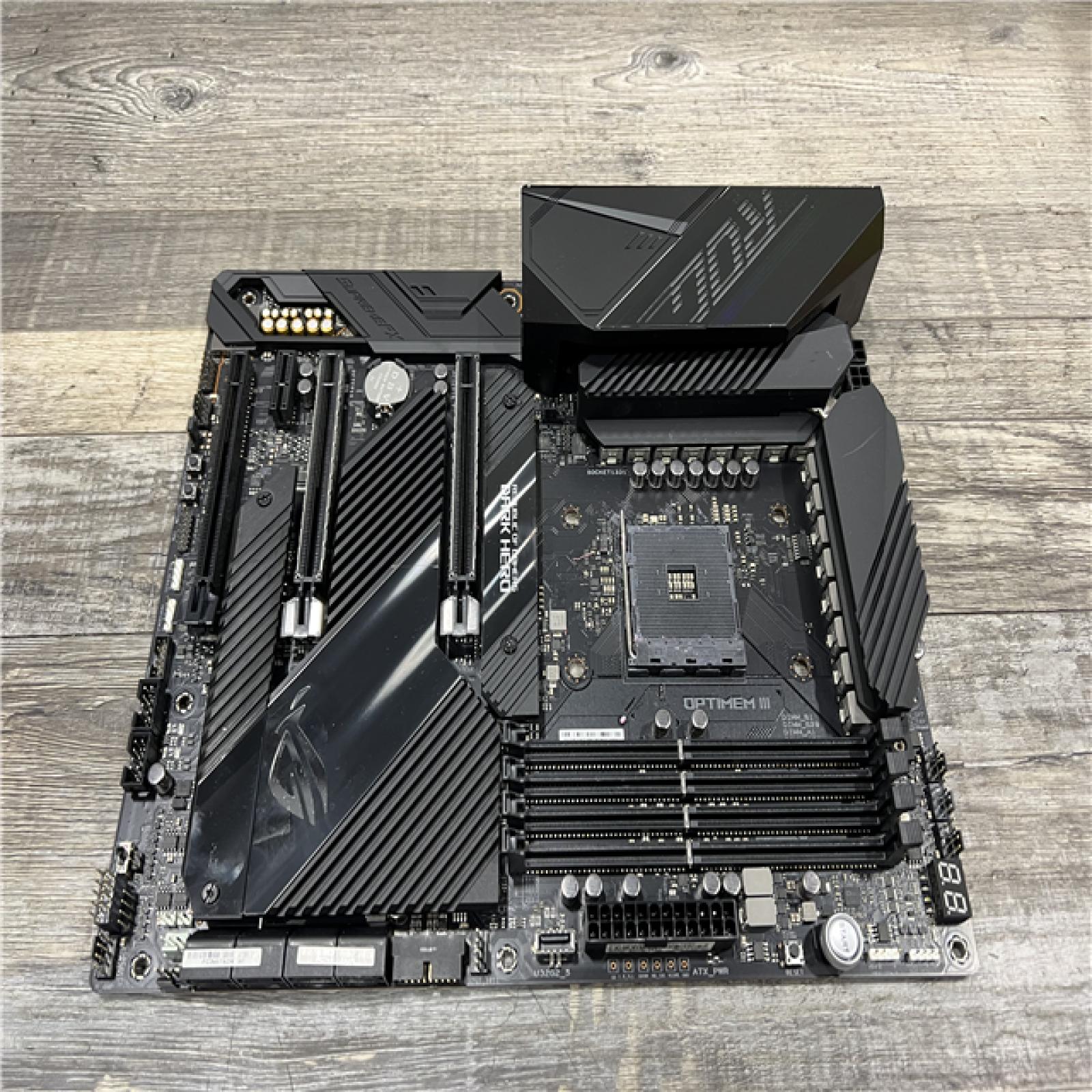 AS-IS ASUS ROG Crosshair VIII Dark Hero AM4 AMD X570S SATA 6Gb/s ATX AMD Motherboard
