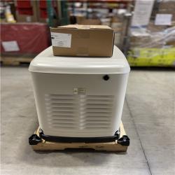 DALLAS LOCATION - AS-IS Generac 22 000 Watt - Dual Fuel Air- Cooled Whole House Home Standby Generator