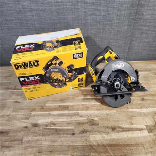 HOUSTON LOCATION - AS-IS DeWALT Flexvolt Max 7-1/4 60V Brushless Circular Saw (Tool Only)