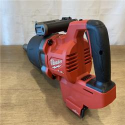 AS-IS Milwaukee FUEL 18V Lithium-Ion Brushless Cordless 1 in. Impact Wrench Extended Reach D-Handle (Tool-Only)