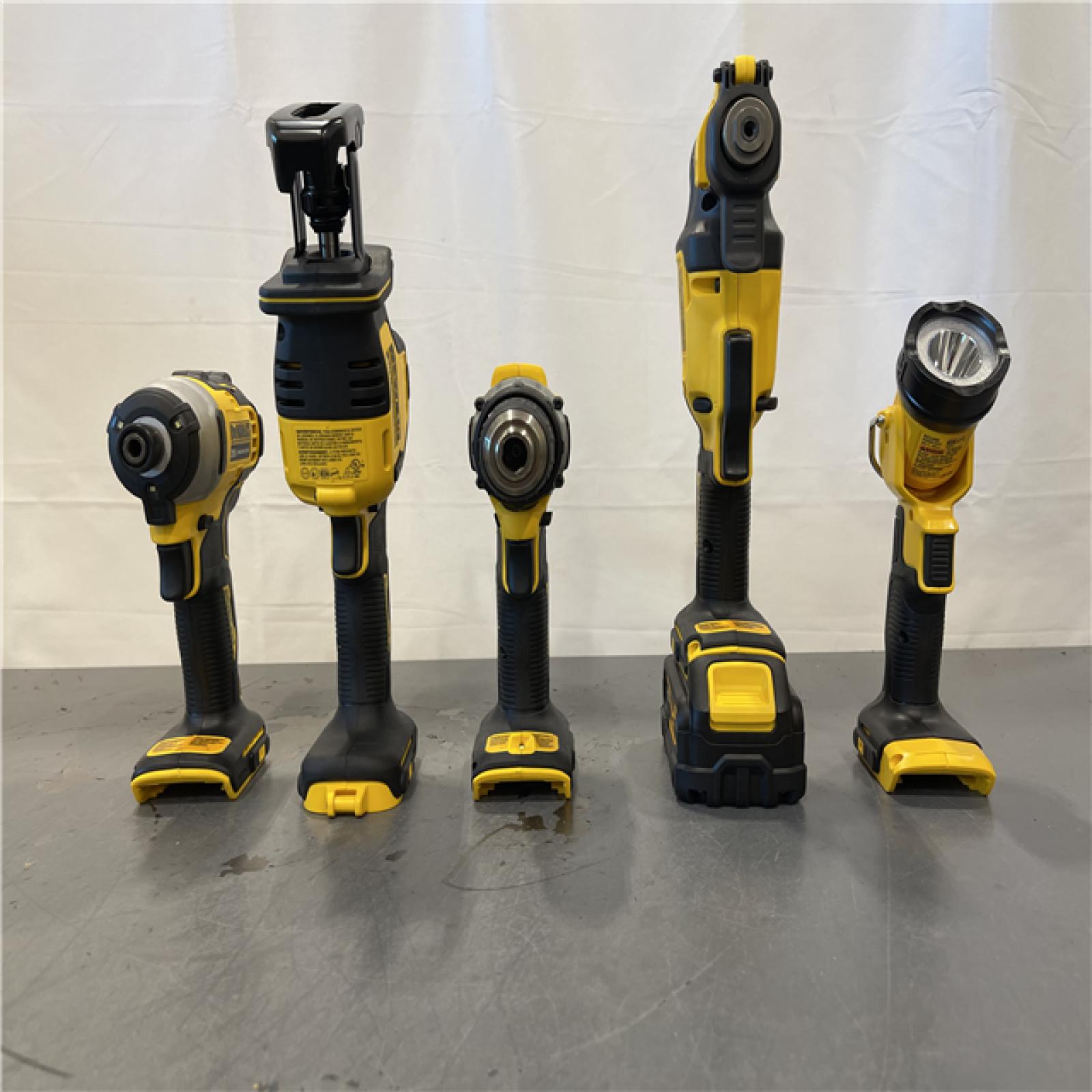 AS-IS - DEWALT 20-Volt MAX Lithium-Ion Cordless 7-Tool Combo Kit