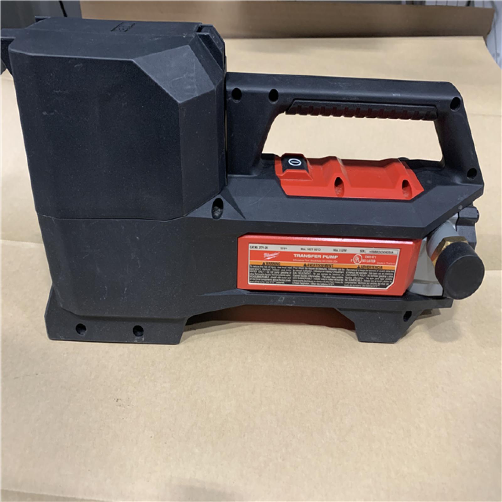 AS-IS - Milwaukee 18V 1/4 HP Lithium-Ion Cordless Transfer Pump (Tool Only)