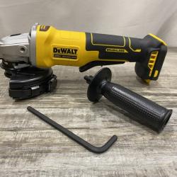 AS-IS DEWALT 20V MAX Cordless Brushless 4-1/2 in. Angle Grinder with Paddle Switch (Tool Only)