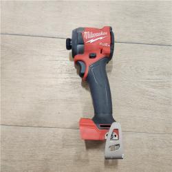 AS-IS- Milwaukee FUEL 18V Lithium-Ion Brushless Cordless 1/4 in. Hex Impact Driver (Tool-Only)
