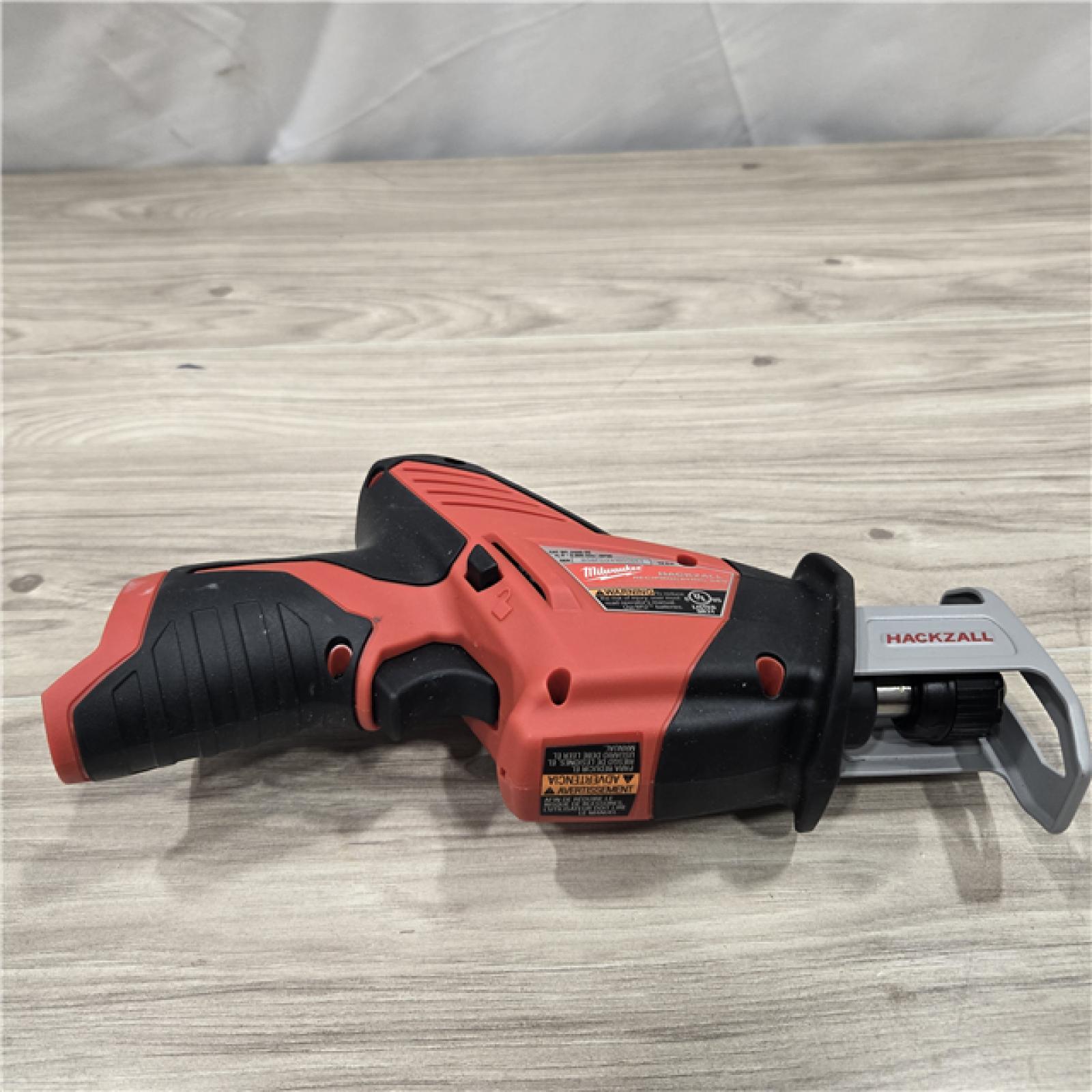 AS-IS Milwaukee 2420-21 12V 1.5Ah Cordless Straight Handle Reciprocating Saw Kit