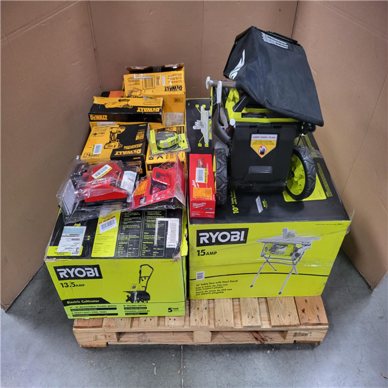 CALIFORNIA AS-IS TOOL PALLET