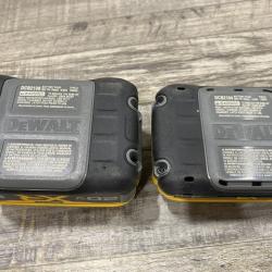 AS-IS DEWALT 20V XR Lithium-Ion Starter Pack with 8.0 Ah and 4.0 Ah Battery Packs and Charger