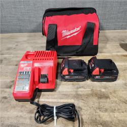 HOUSTON LOCATION - AS-IS Milwaukee M18 Brushed Cordless (2-Tool) Drill/Driver and Impact Driver Kit