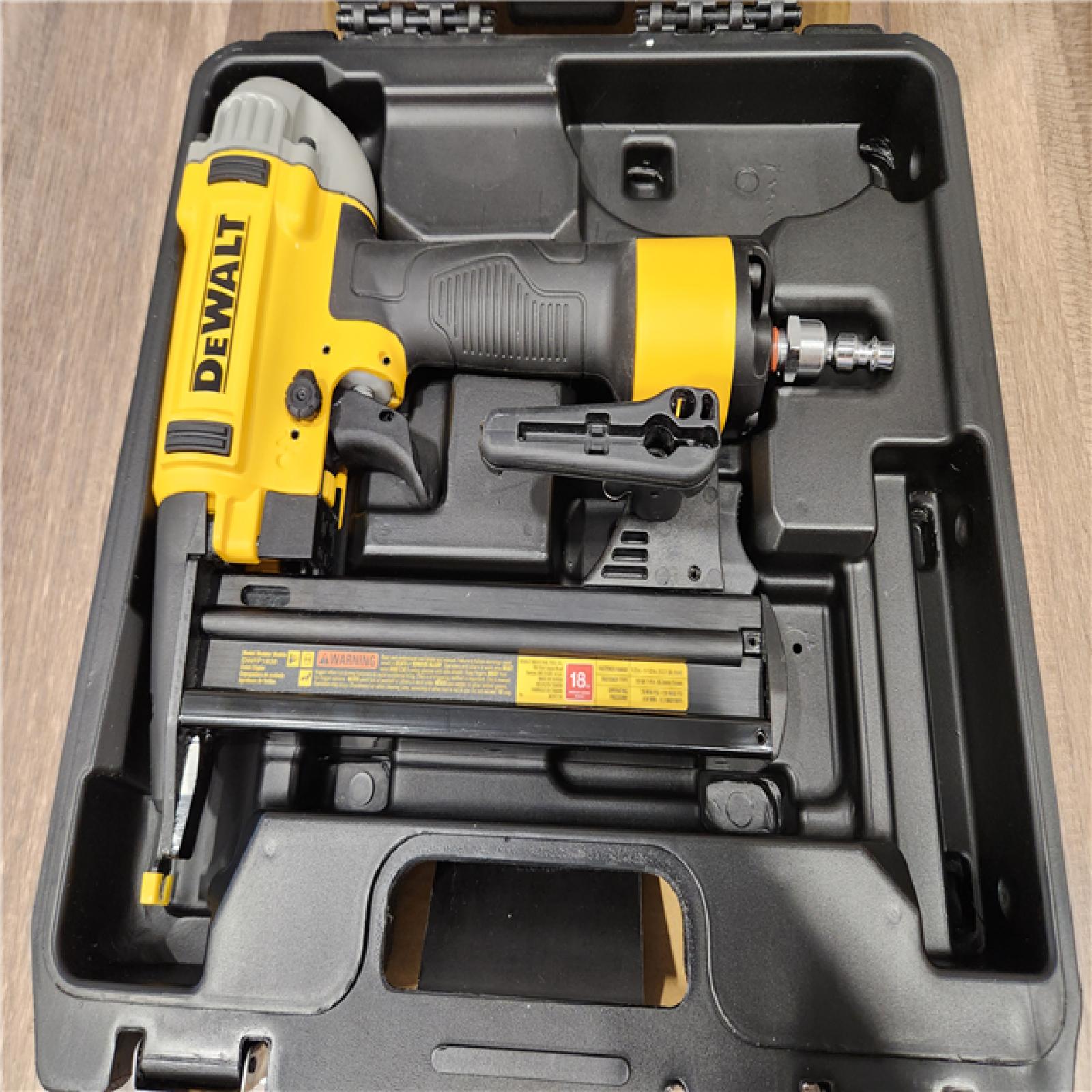 AS-IS- DeWalt Pneumatic 18-Gauge 1/4 in. Crown Corded Stapler