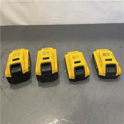 AS-IS - DEWALT 20V MAX Compact Lithium-Ion 2.0Ah Battery Pack (2 Pack) and 20V MAX Lithium-Ion 4.0Ah Battery Pack (2 Pack)