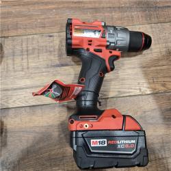 GOOD- MILWAUKEE FUEL 18V Lithium-Ion Brushless Cordless Hammer Drill and Impact Driver Combo Kit (2-Tool) with 2 Batteries