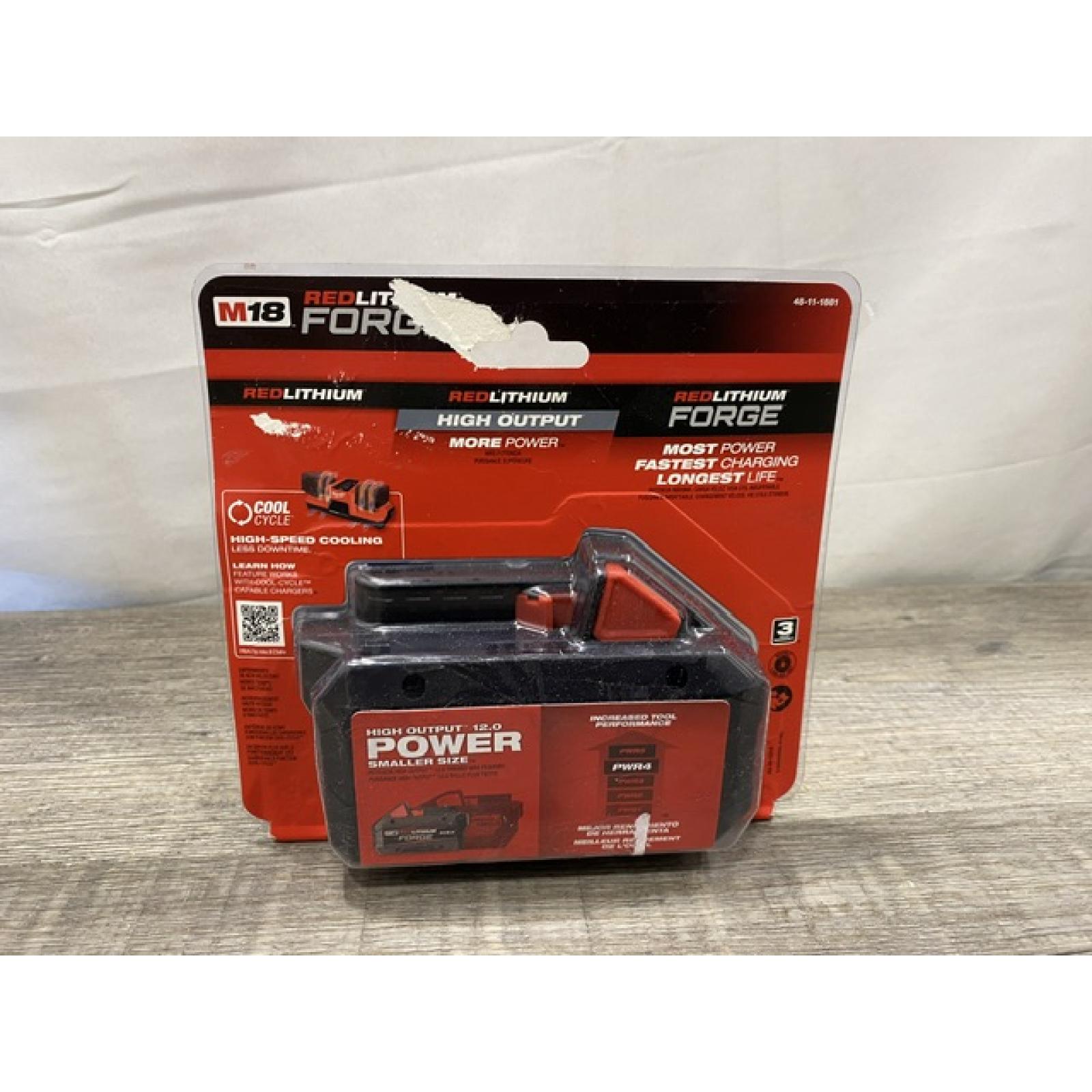 NEW - Milwaukee 18V Lithium-Ion REDLITHIUM FORGE XC 8.0 Ah Battery Pack