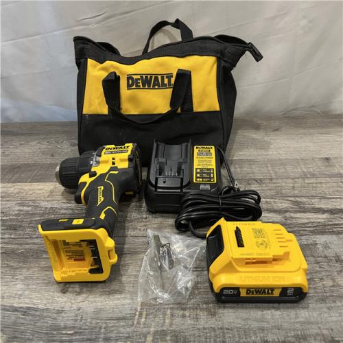 AS-IS DEWALT Atomic 20V Lithium-Ion Cordless Compact 1/2 in. Drill/Driver Kit