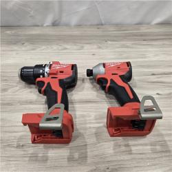 AS-IS Milwaukee M18 Compact Brushless 2-Tool Combo Kit