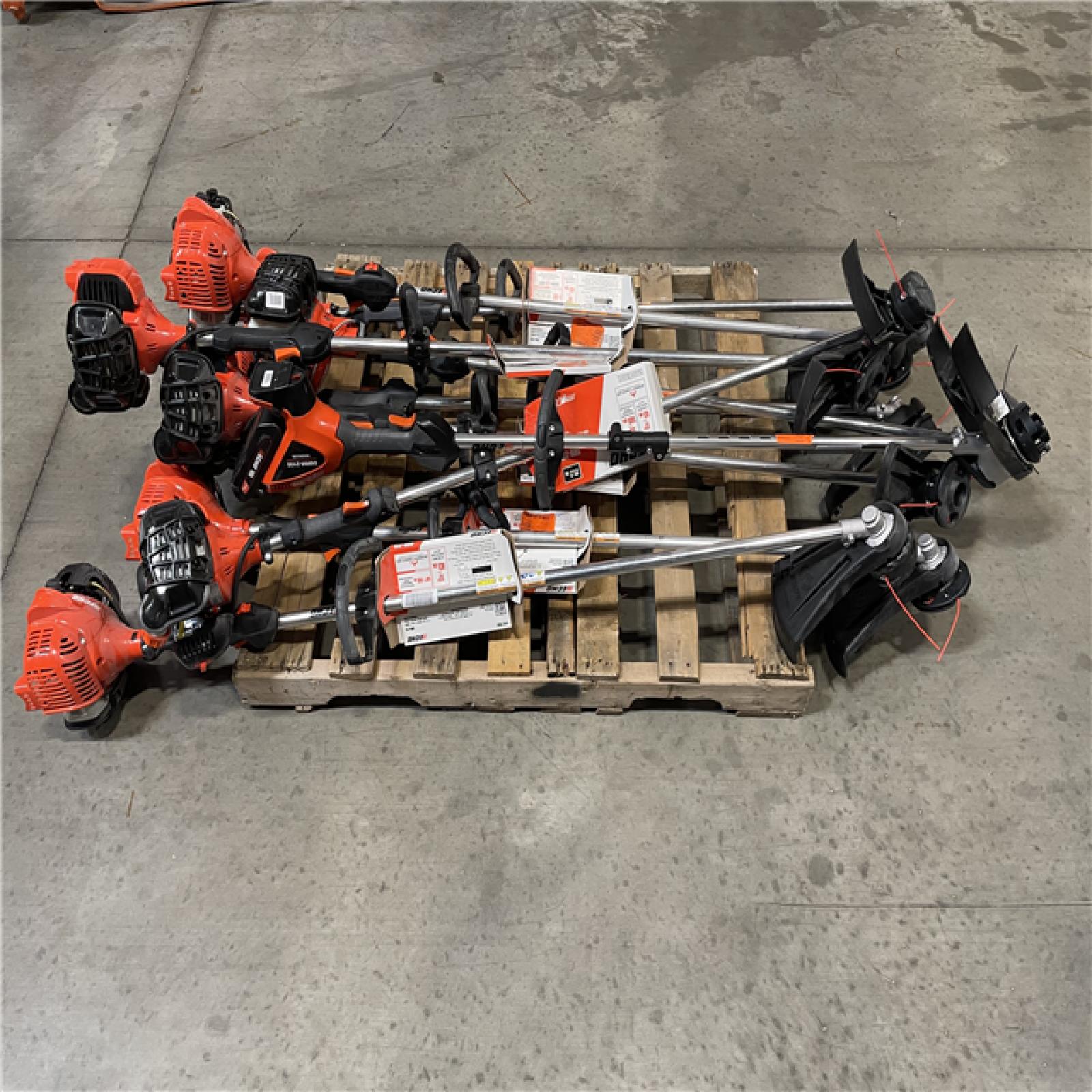 DALLAS LOCATION- AS-IS Mixed Echo String Trimmer PALLET (10 UNITS)