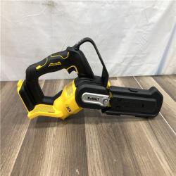 AS-IS DEWALT 20-Volt MAX 8 in. Brushless Cordless Battery Powered Pruning Mini Chainsaw (Tool Only)