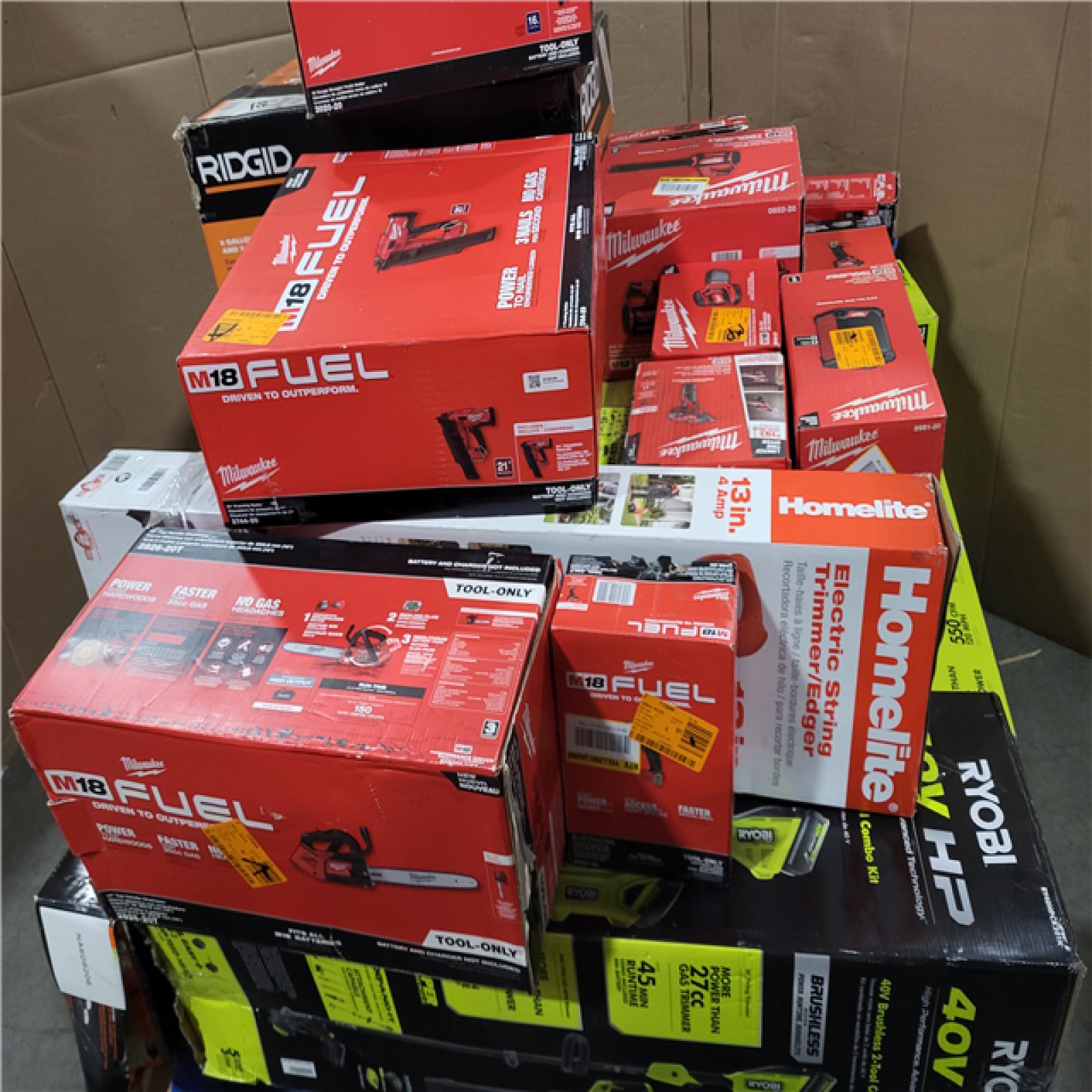 CALIFORNIA AS-IS TOOL PALLET