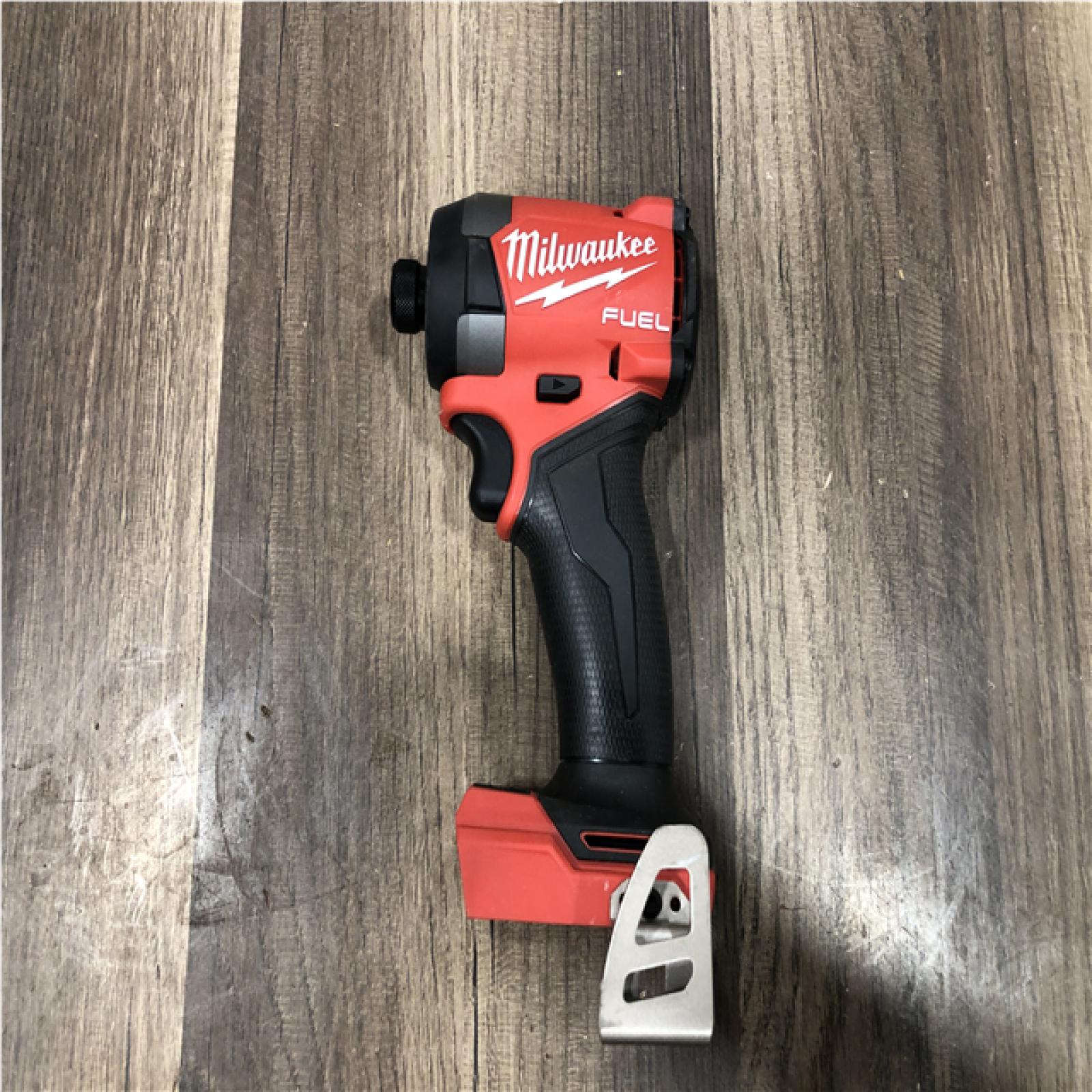 AS-IS Milwaukee FUEL 18V Lithium-Ion Brushless Cordless 1/4 in. Hex Impact Driver (Tool-Only)
