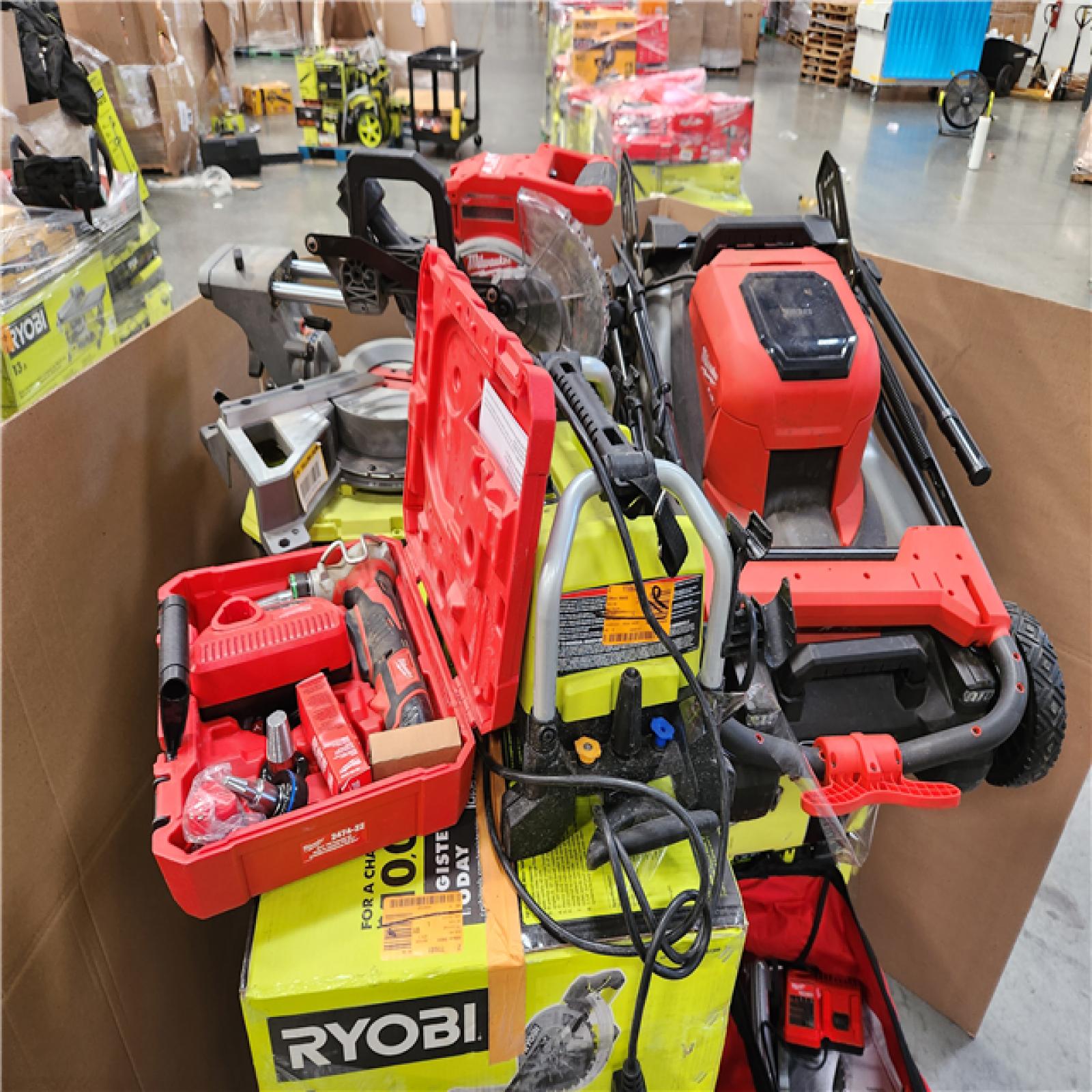 CALIFORNIA AS -IS  TOOL PALLET