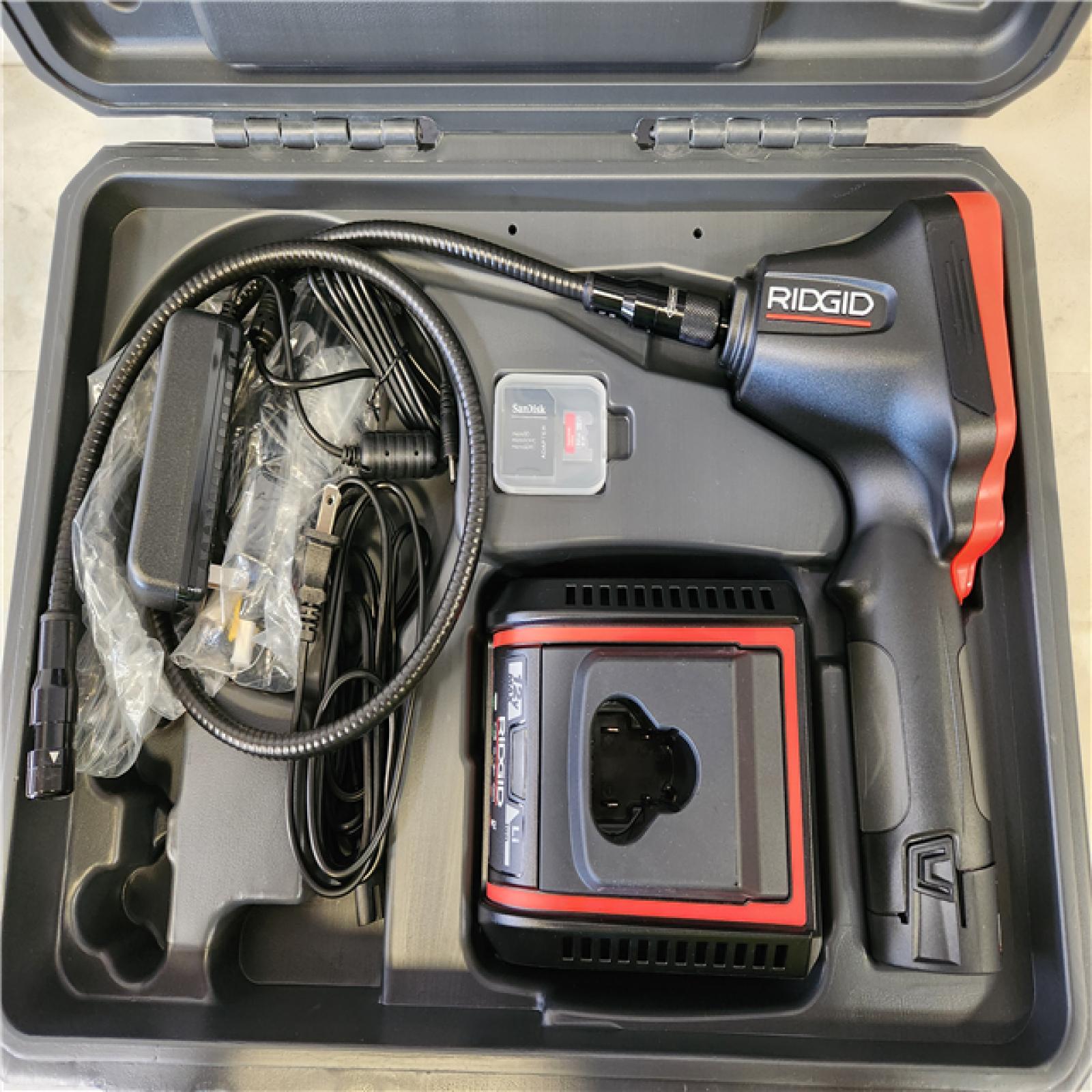 Phoenix NEW RIDGID CA-350 Micro Visual Inspection & Diagnostic Handheld Camera  3.5 in. Color Display w/ 3 Ft. Cable (Capable of Extending)