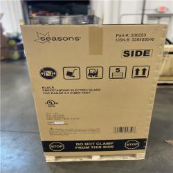 DALLAS LOCATION - Seasons® 5.2 Cu. Ft. Freestanding Electric Range, Glass Top, Black