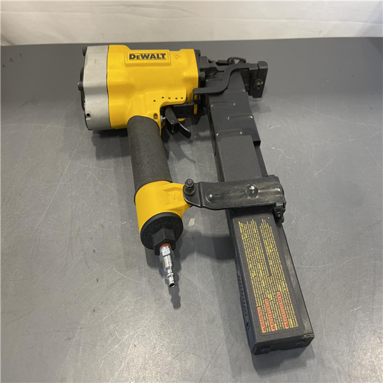 AS-IS - DeWalt Corded Pneumatic 16-Gauge 1 in. Crown Lathing Stapler