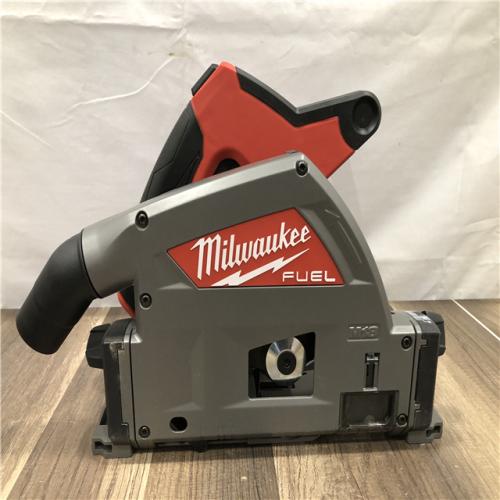 AS-IS Milwaukee FUEL 18V Lithium-Ion Cordless Brushless 6-1/2 in. Plunge Cut Track Saw (Tool-Only)