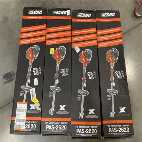 DALLAS LOCATION- NEW!- ECHO 25.4 cc Gas 2-Stroke X Series Attachment Capable Power Head (POWER HEAD ONLY  LOT OF 4)