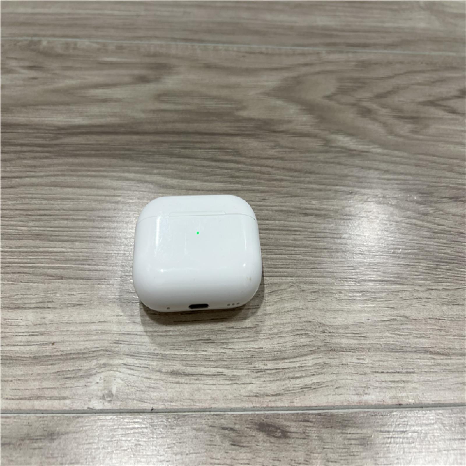 AS-IS Apple AirPods Pro (2nd Generation) with the USB-C MagSafe Charging Case